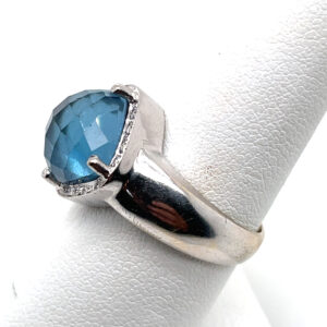 Rina Limor Blue Topaz Ring in 18KWG