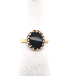 Onyx Ring in 10KYG