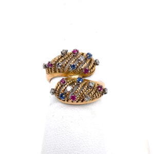 Multi-Stone Ring in Yellow Gold
